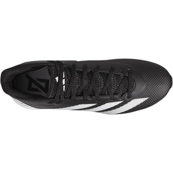 Adidas Adizero Impact 2 Spark Black Molded‎ Cleats IF5102 Men's Size 9 NWT - Picture 3 of 12